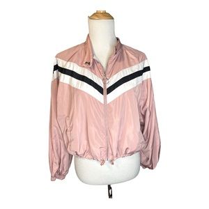 Deep Sugar Loose Lightweight Cropped Jacket w/Pockets